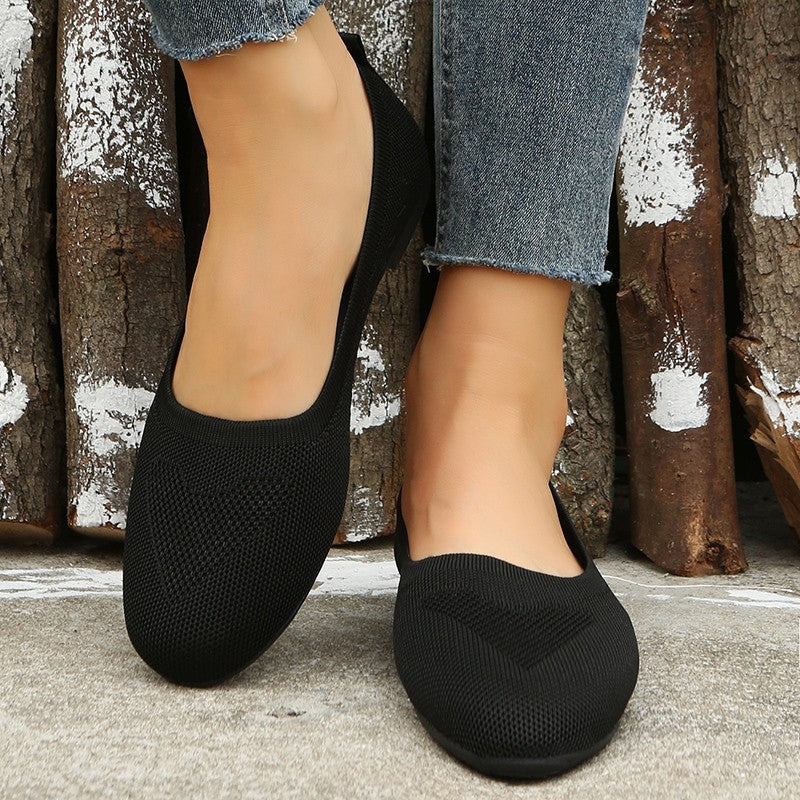 Chaussures Plates Femme en Mesh Respirant Lucyle