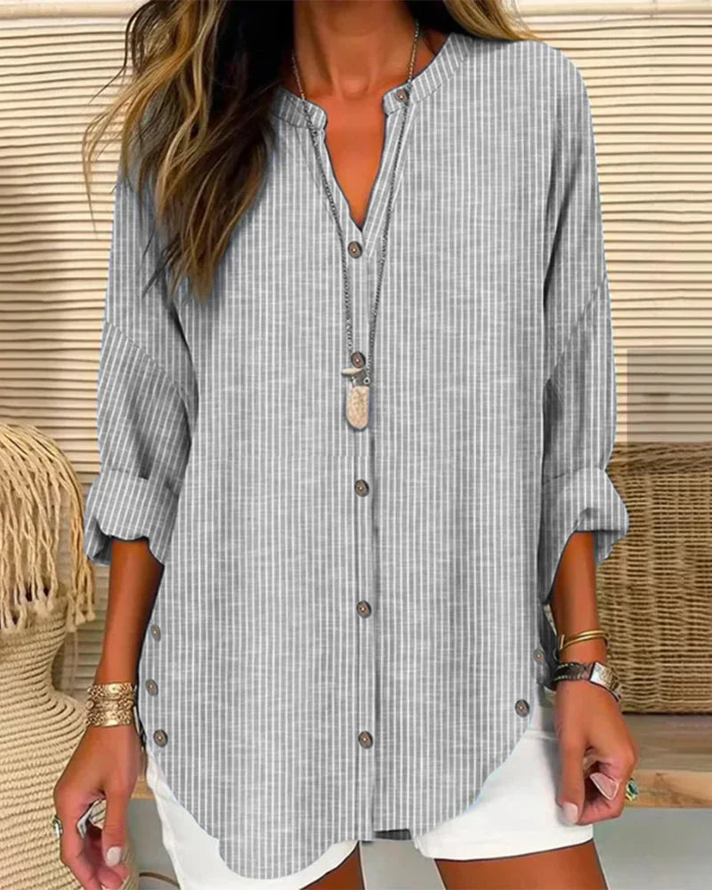 Chemise Femme à Rayures avec Confort Optimal Lucyle