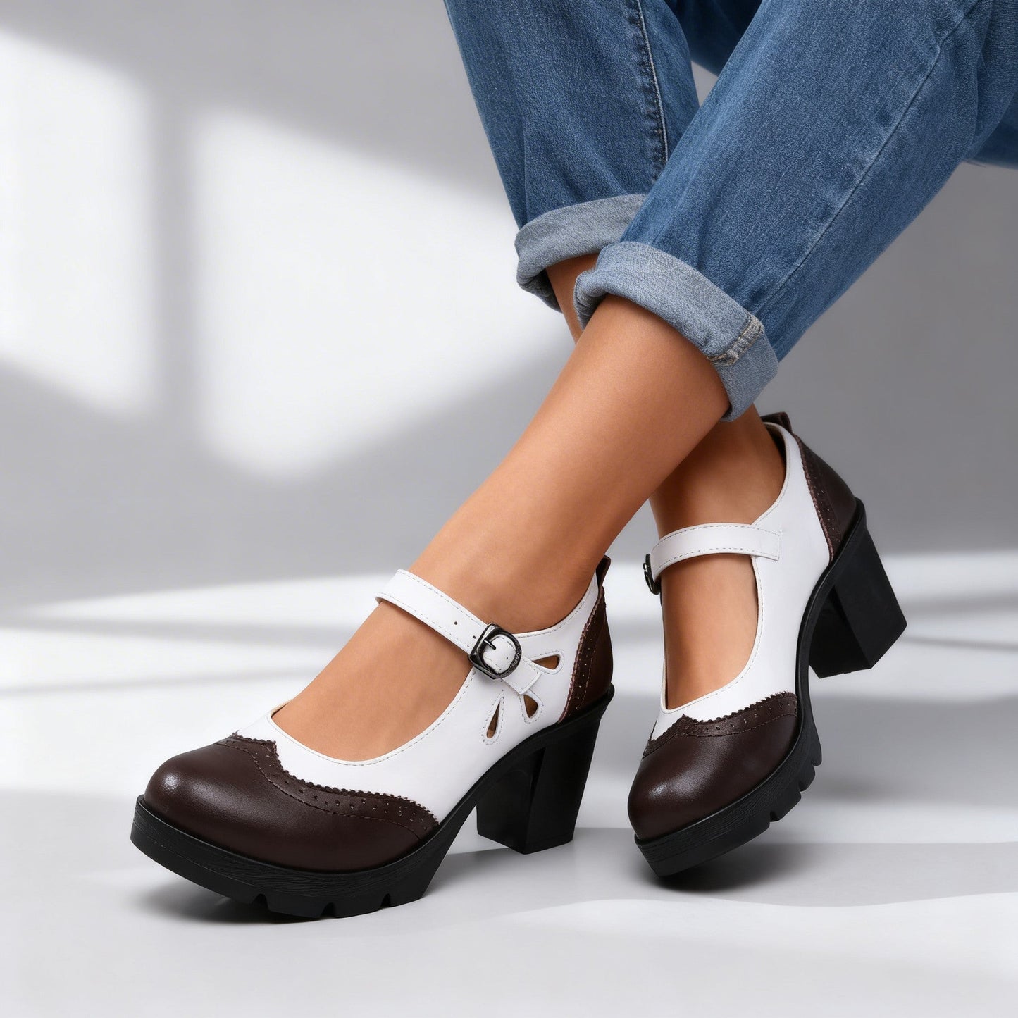 Mocassins Femme avec Bride à Boucle Rembourrée Lucyle