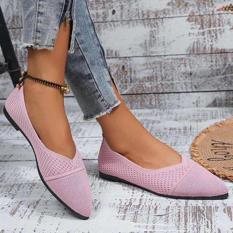 Pointes Femme avec Tissu en Maille Respirant Lucyle