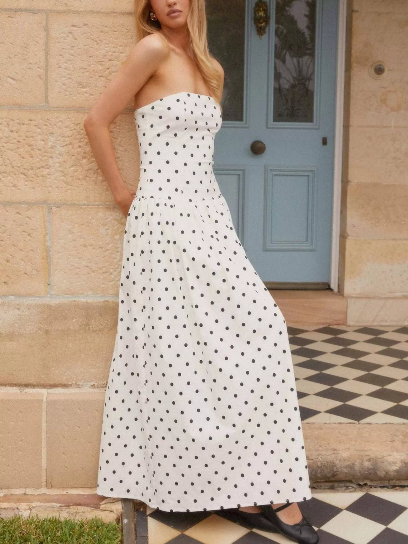 Robe Bustier Femme avec Motif Floral Lucyle