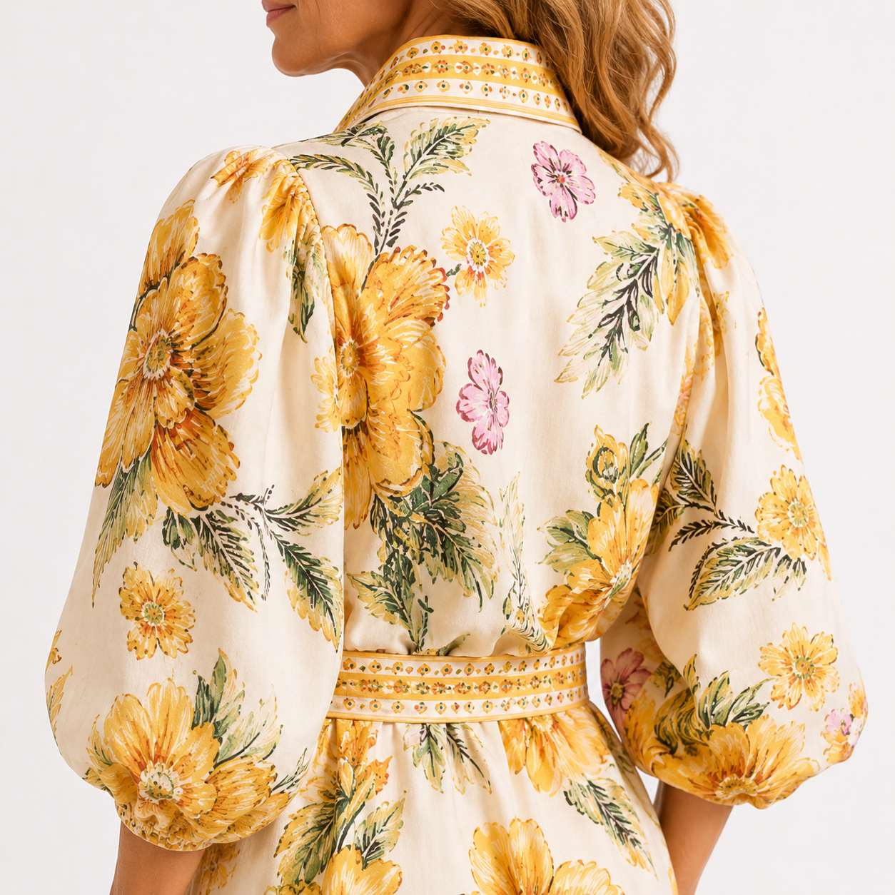 Robe Chemise Femme avec Imprimé Floral Lucyle