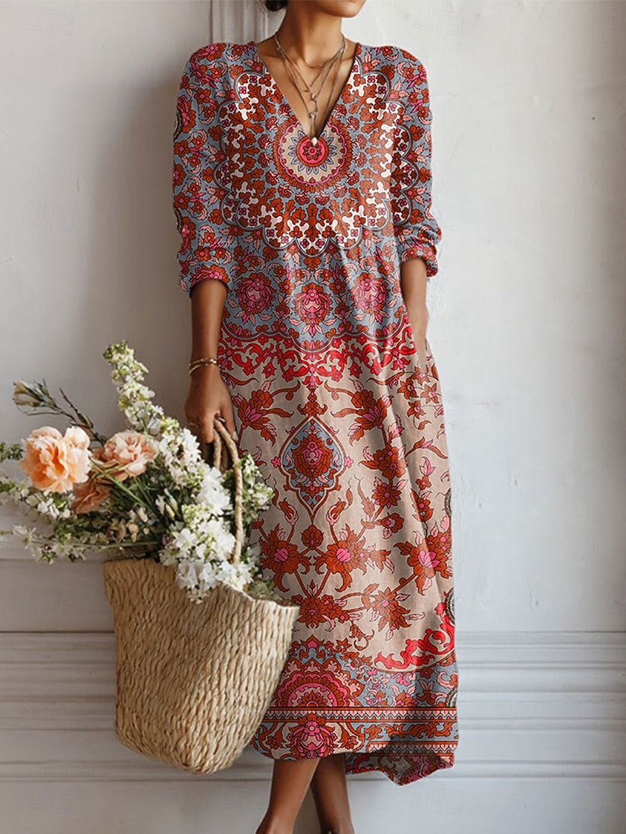 Robe Décontractée Femme avec Poches Pratiques Lucyle