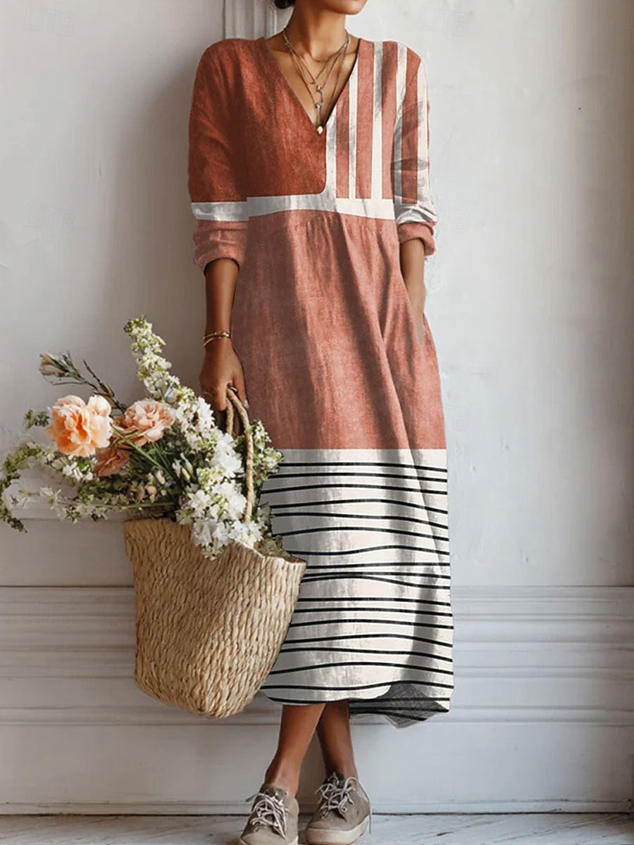 Robe Décontractée Femme avec Poches Pratiques Lucyle