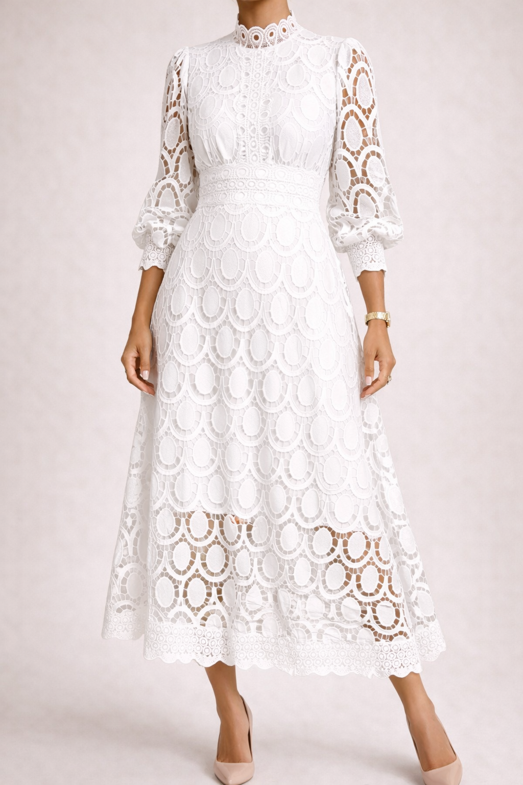 Robe Femme avec Dentelle Élégante Lucyle