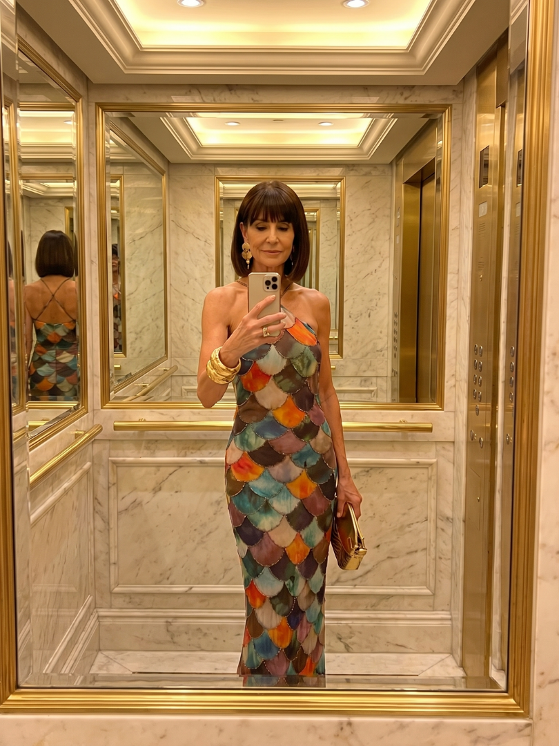 Robe Longue Femme avec Décolleté Dos Nu Lucyle