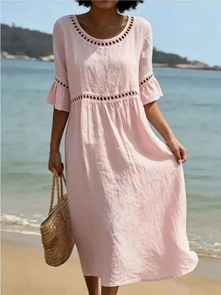 Robe Longue Femme avec Effet Ventre Plat Lucyle