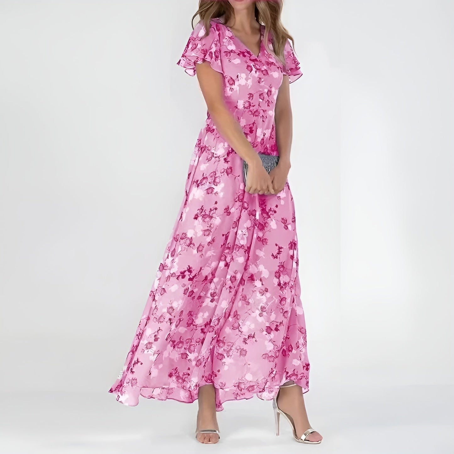 Robe d'été Femme avec Silhouette Élégante Lucyle