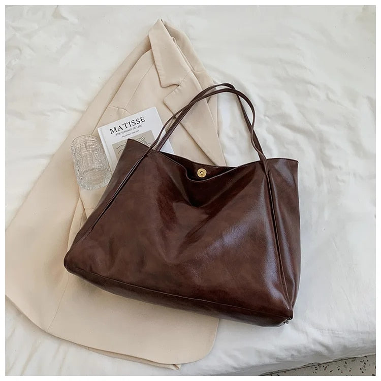 Sac Cabas Femme avec Design Élégant en Cuir PU Lucyle