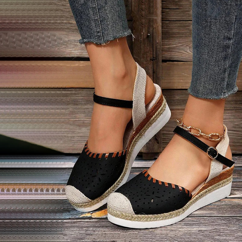 Sandales Compensées Femme avec Confort Optimal Lucyle
