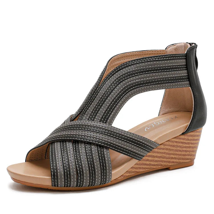 Sandales Femme avec Bretelles Croisées Lucyle