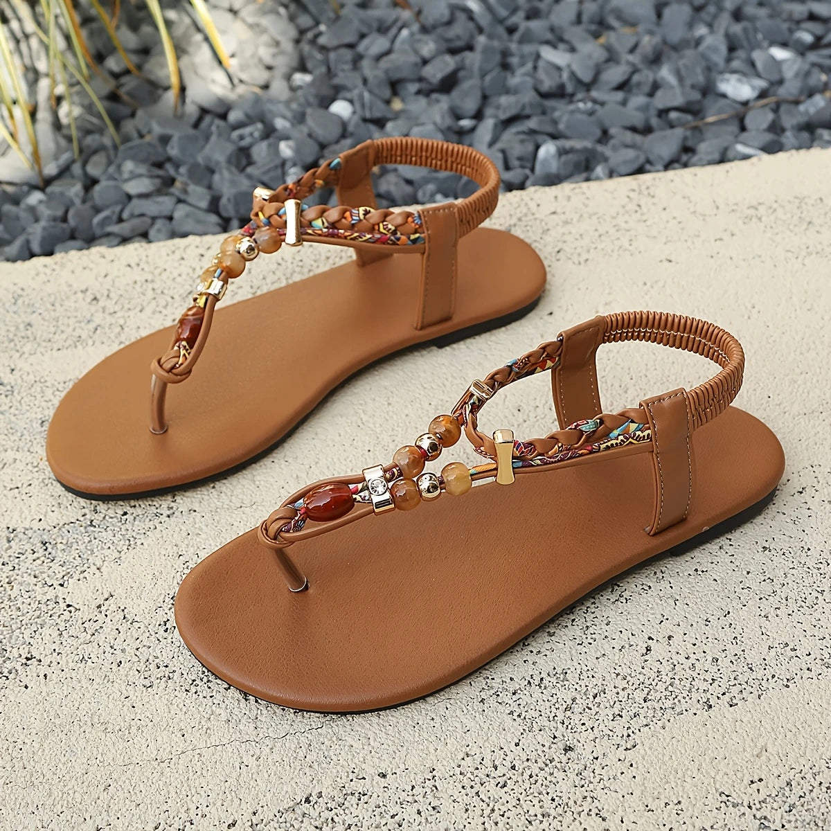 Sandales Femme avec Design Bohème et Semelle Souple Lucyle