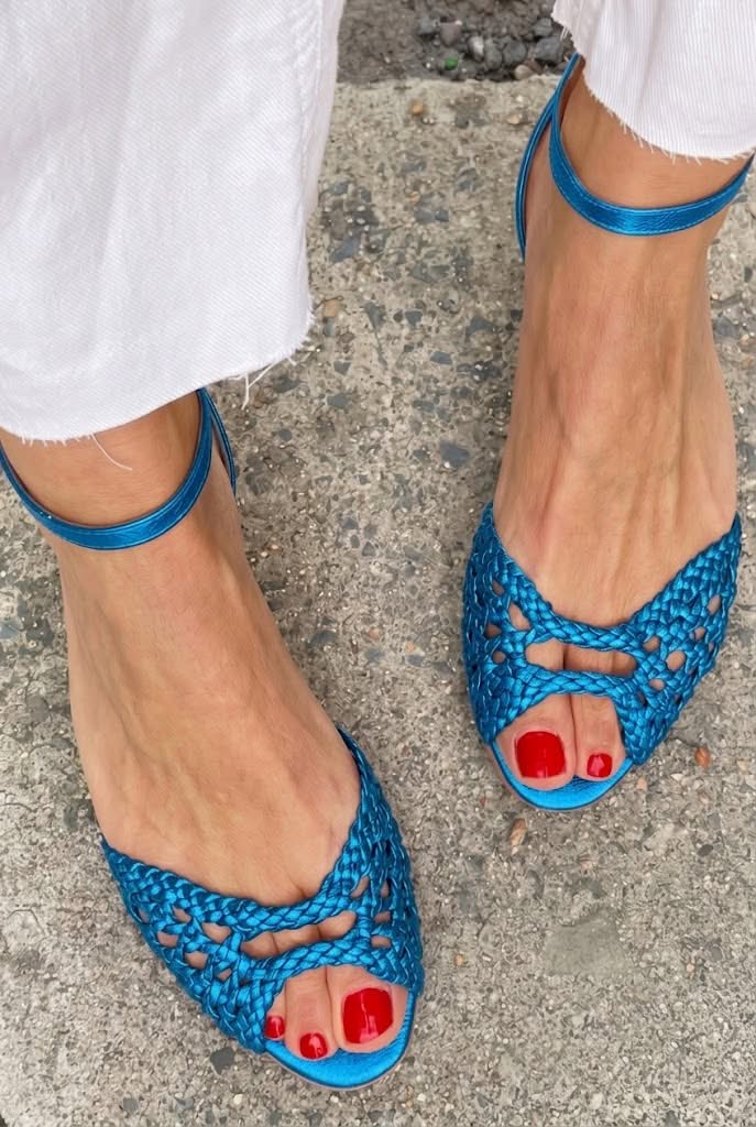 Sandales Femme avec Design Tissé Élégant Lucyle