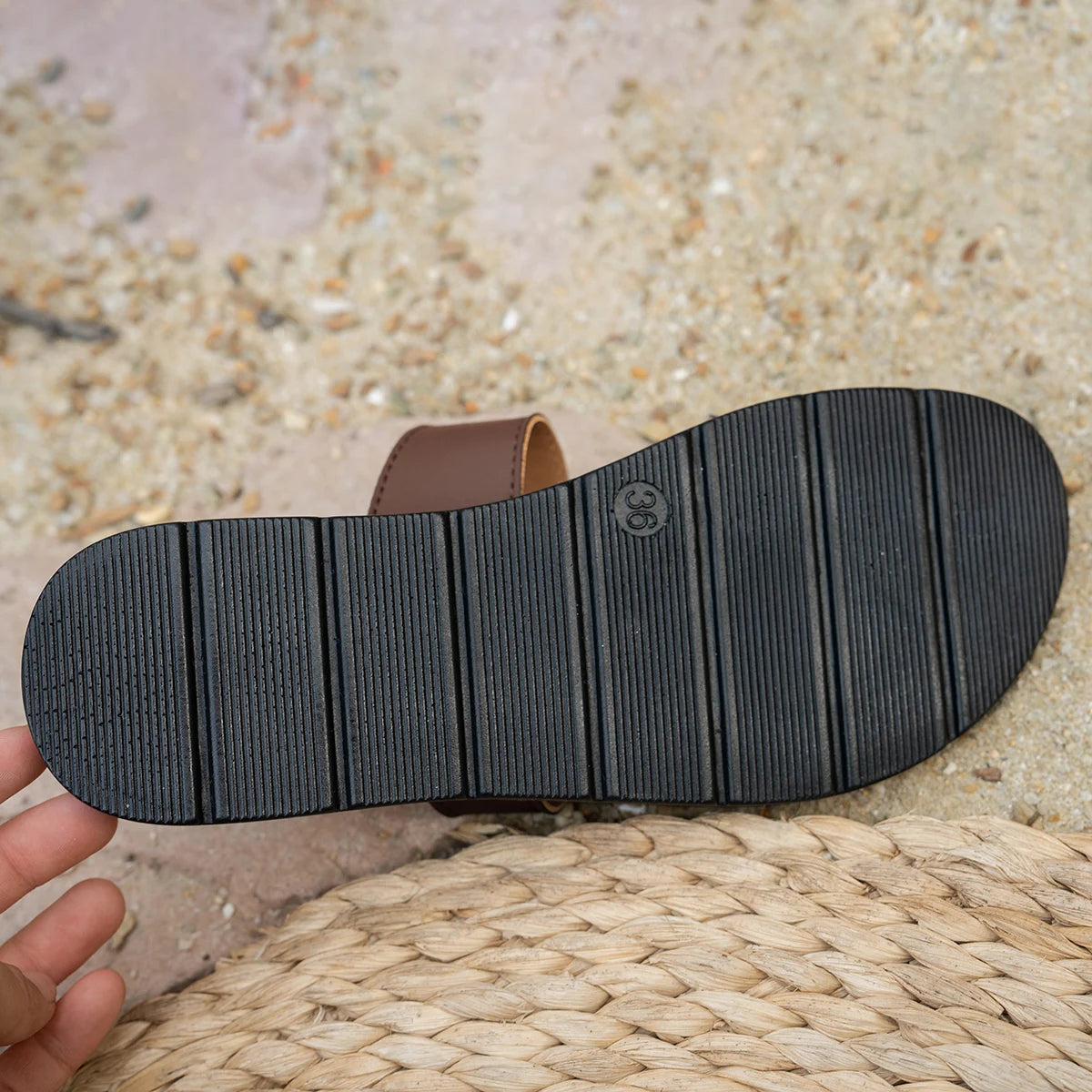 Sandales Femme avec Détail Étoile et Semelle Souple Lucyle