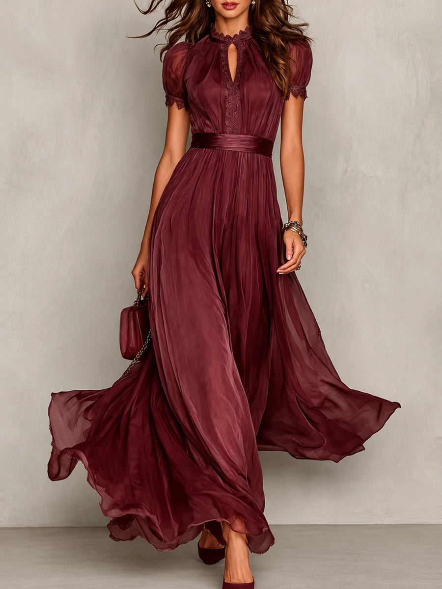 Robe de Soirée Femme avec Décolleté Vintage Chic Lucyle