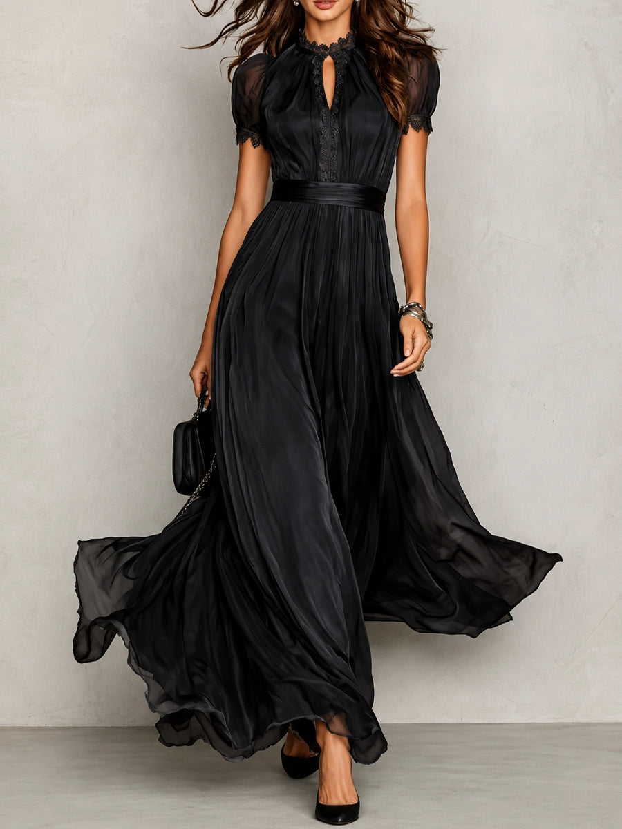 Robe de Soirée Femme avec Décolleté Vintage Chic Lucyle