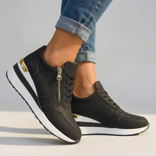 Baskets Compensées Femme avec Semelle Rembourrée Lucyle
