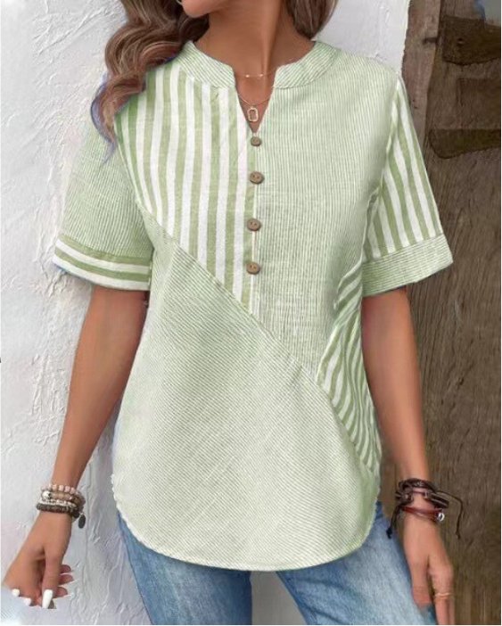 Blouse Femme à Rayures Décontractée Confort Lucyle