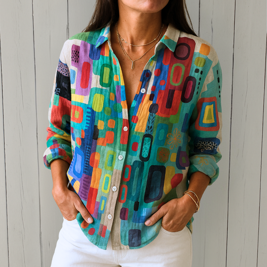 Blouse Femme avec Coupe Ajustée Lucyle