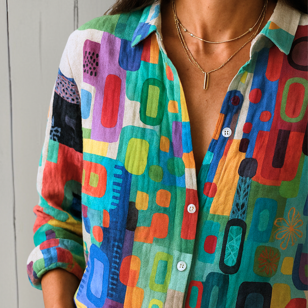 Blouse Femme avec Coupe Ajustée Lucyle