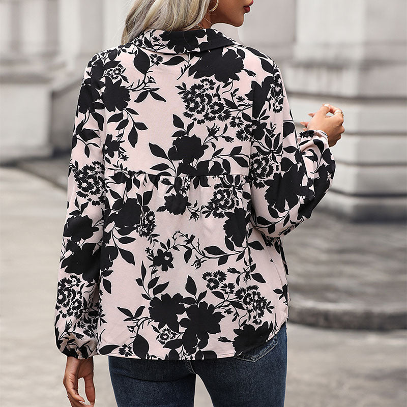 Blouse Femme avec Détails Volants Lucyle