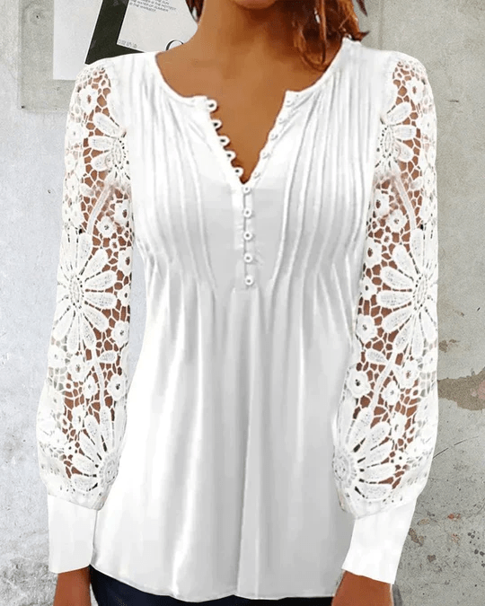 Blouse Femme avec Motif Floral Lucyle