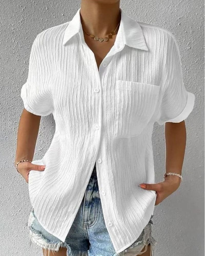Blouse Femme avec Poche Pratique Lucyle