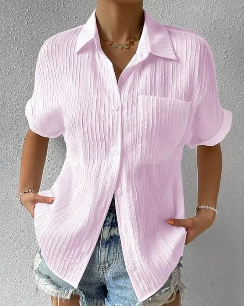 Blouse Femme avec Poche Pratique Lucyle