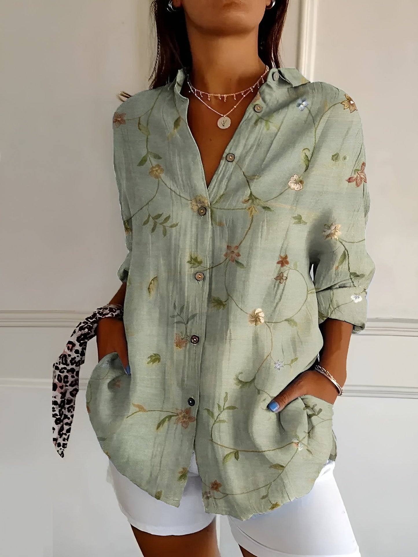 Blouse Fluide Femme avec Style Moderne Lucyle