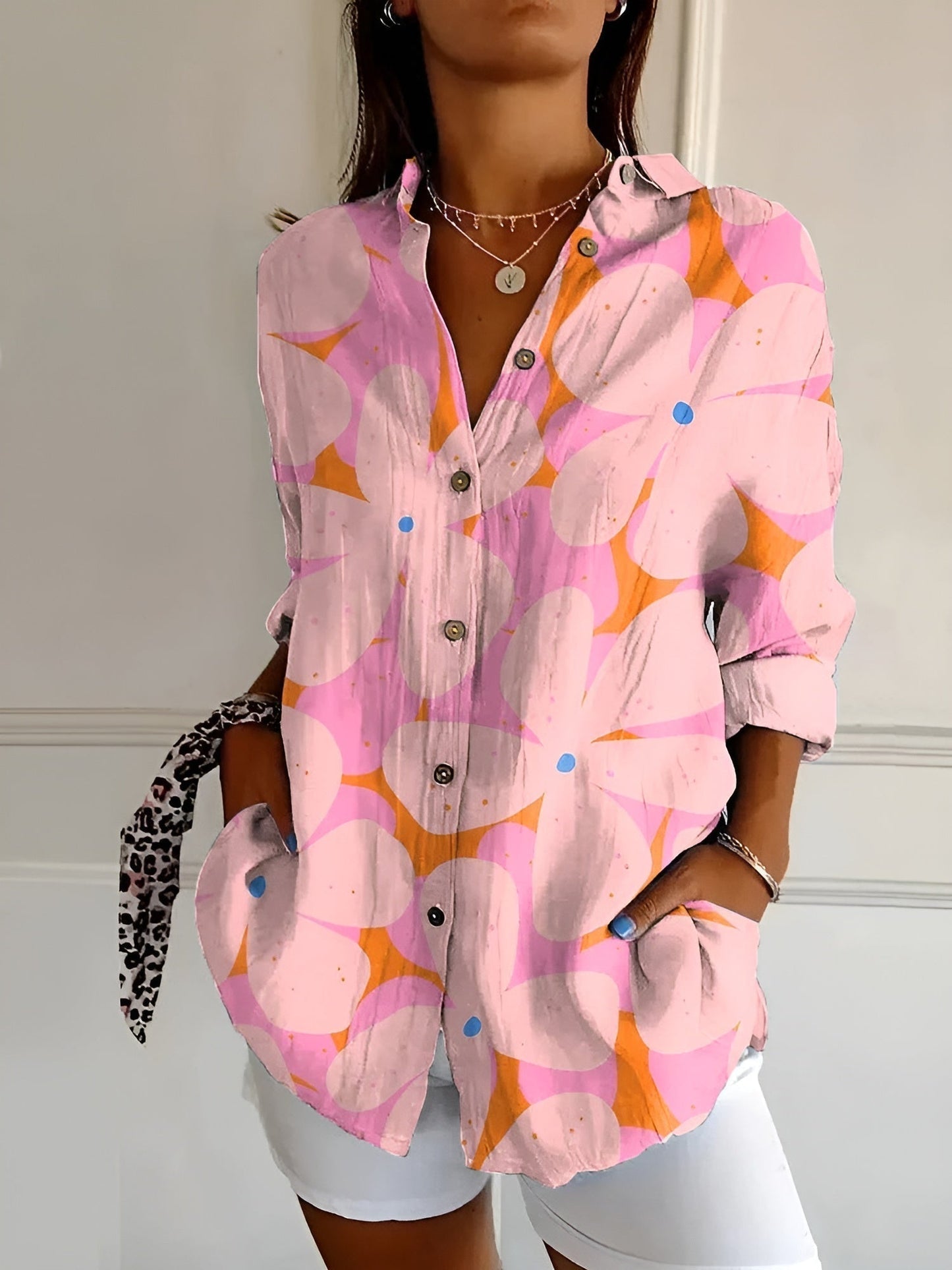 Blouse Fluide Femme avec Style Moderne Lucyle