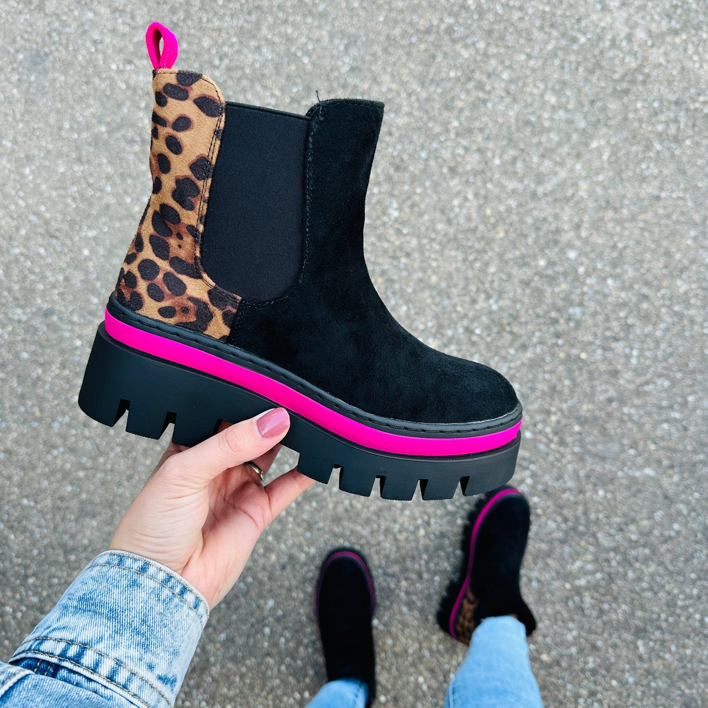 Bottines Femme avec Détail de Semelle Lucyle