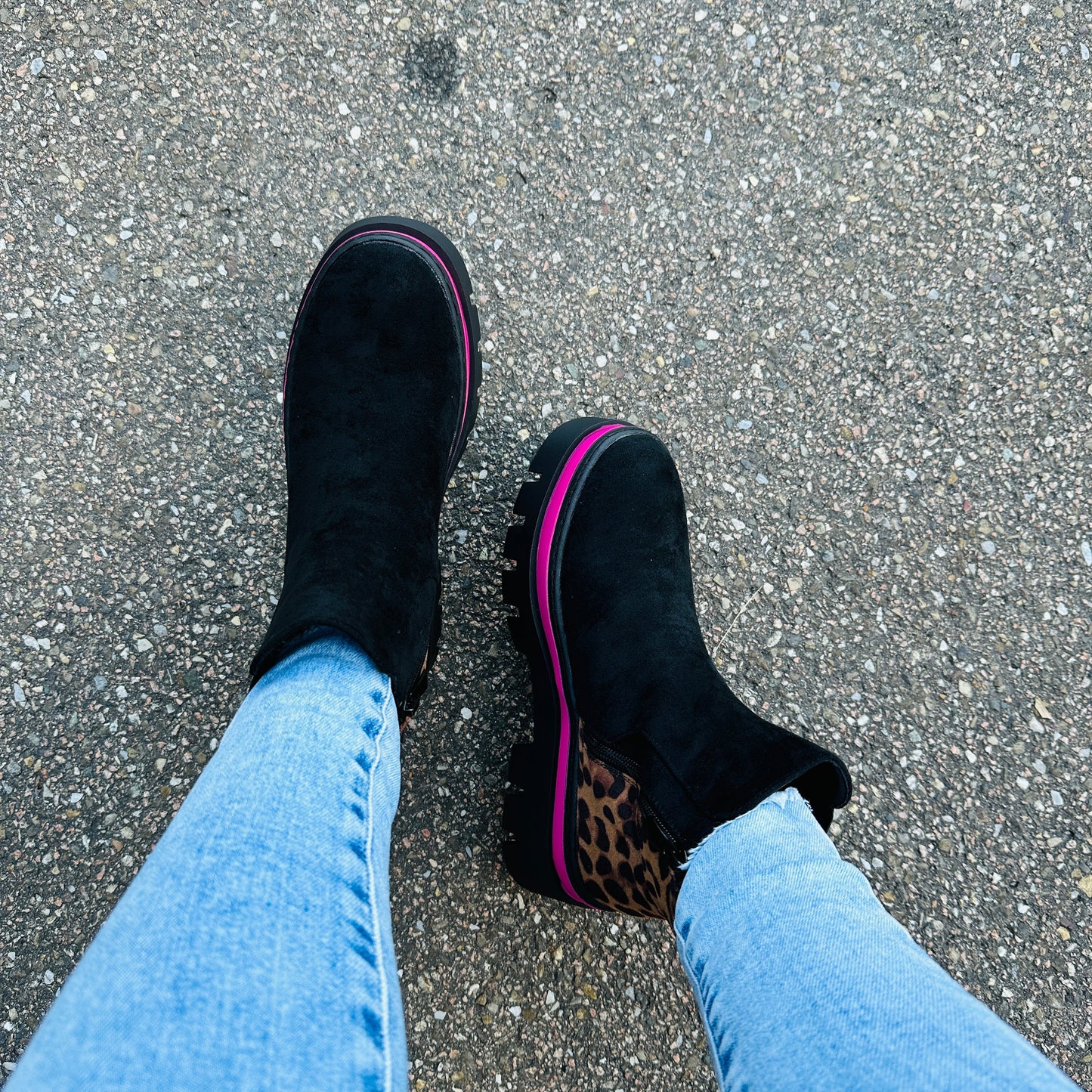 Bottines Femme avec Détail de Semelle Lucyle
