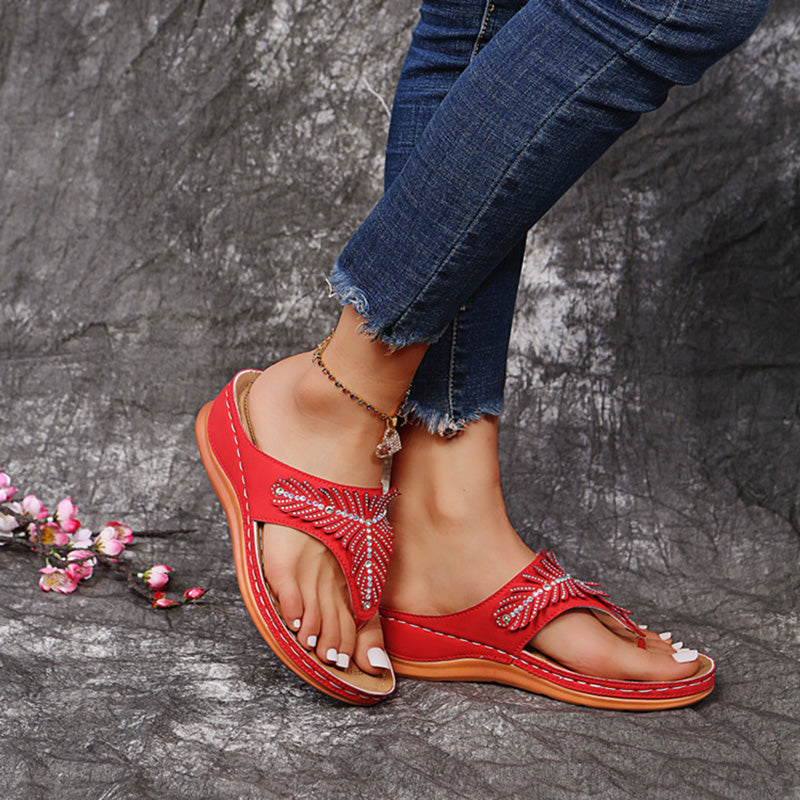 Chaussons Femme avec Confort et Strass Lucyle