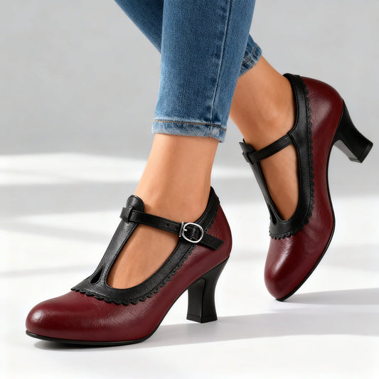Chaussons Femme avec Design Vintage Ondulé Lucyle