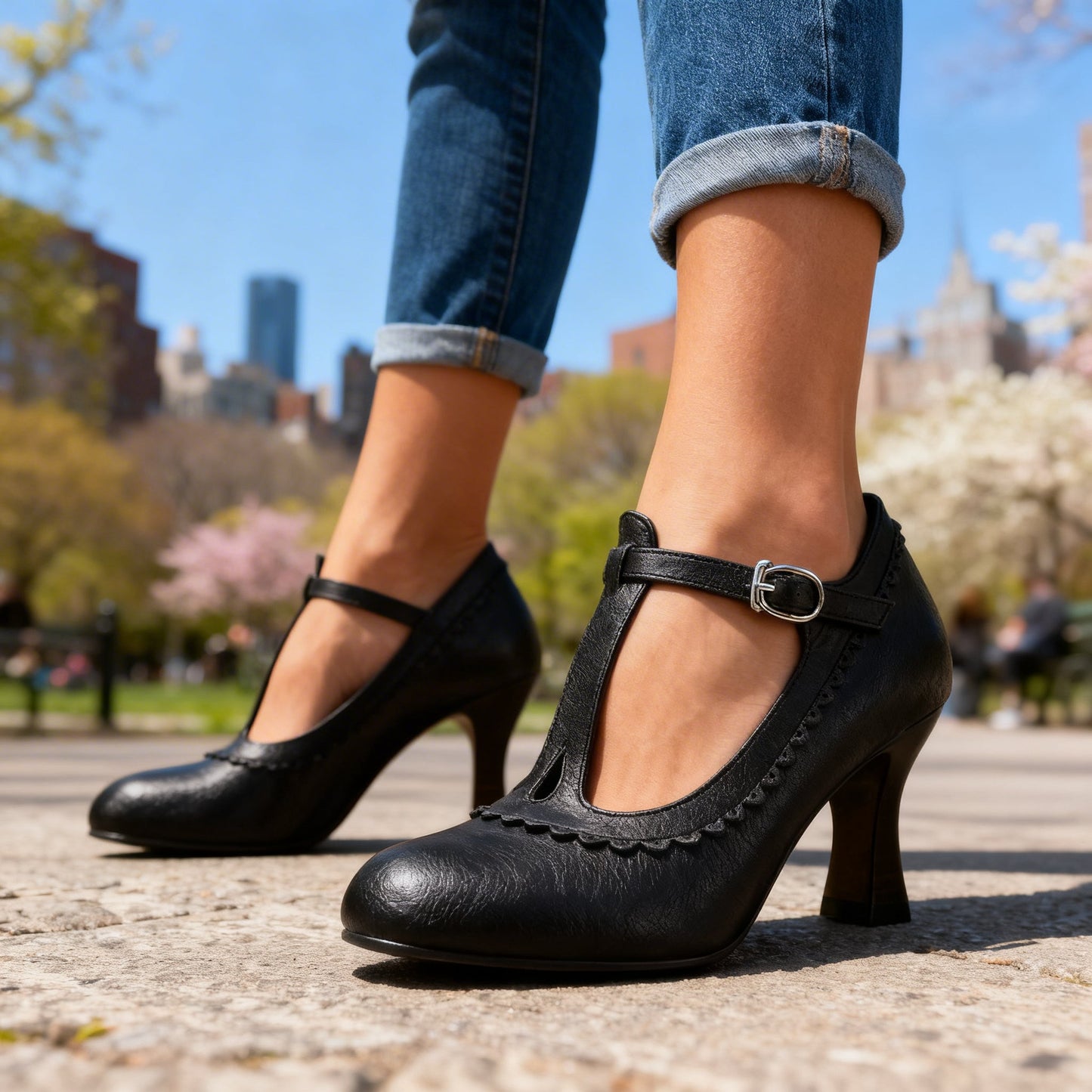 Chaussons Femme avec Design Vintage Ondulé Lucyle