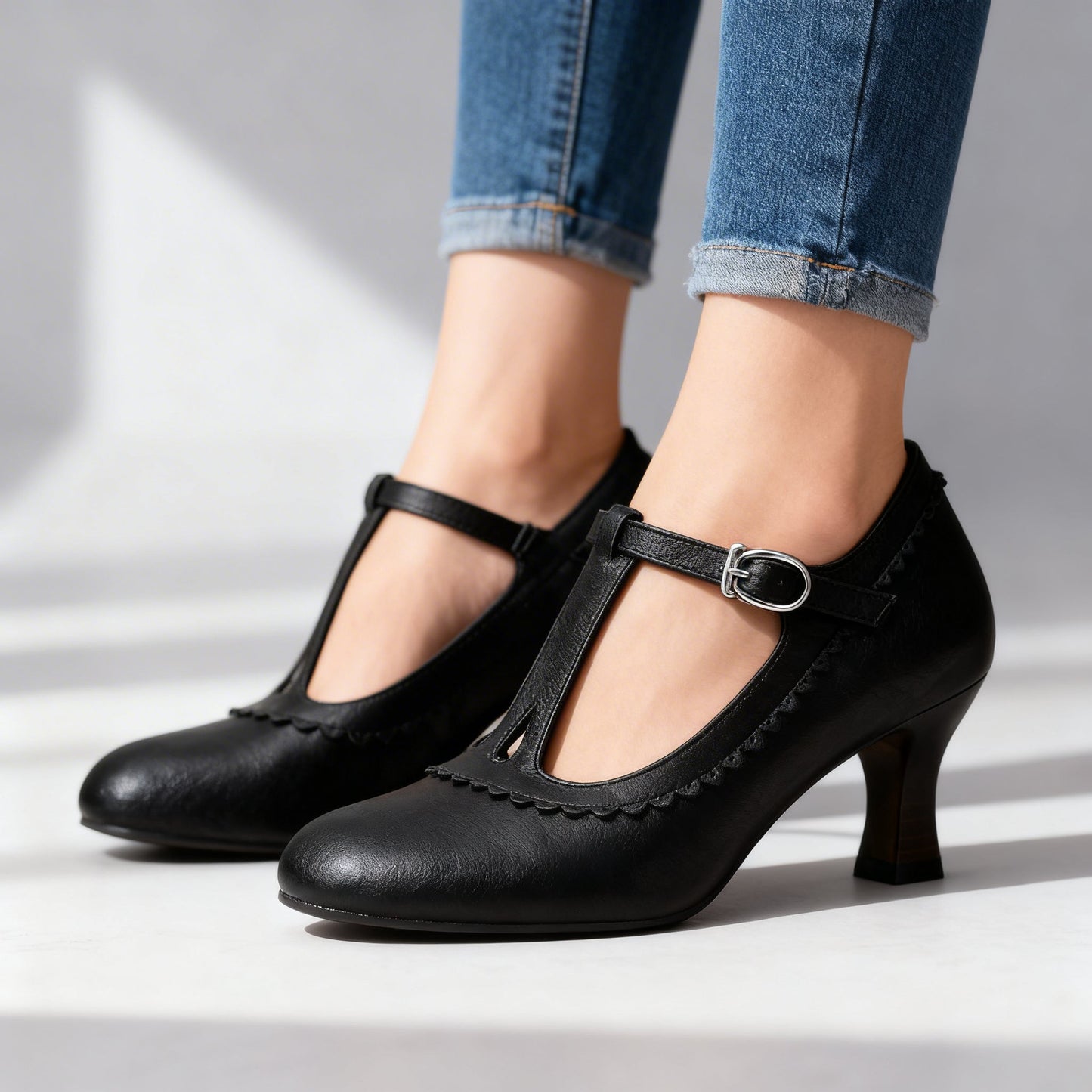 Chaussons Femme avec Design Vintage Ondulé Lucyle