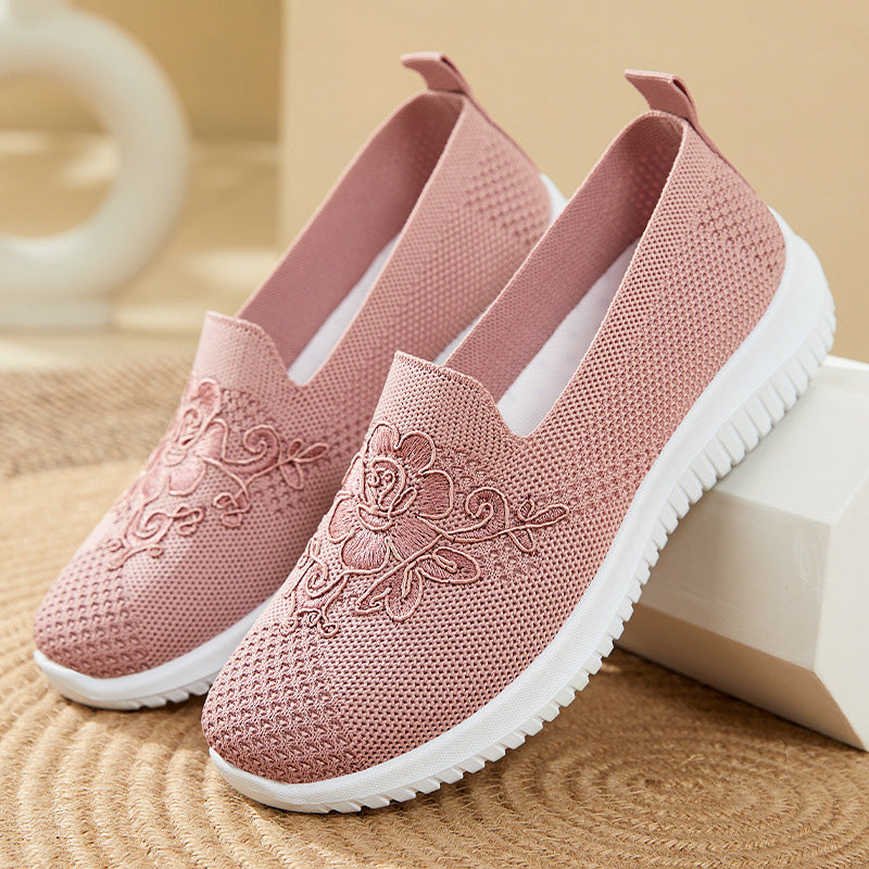 Chaussures Femme avec Broderie Florale Lucyle