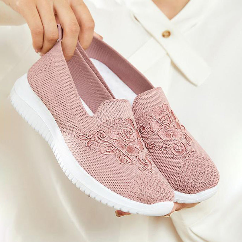Chaussures Femme avec Broderie Florale Lucyle