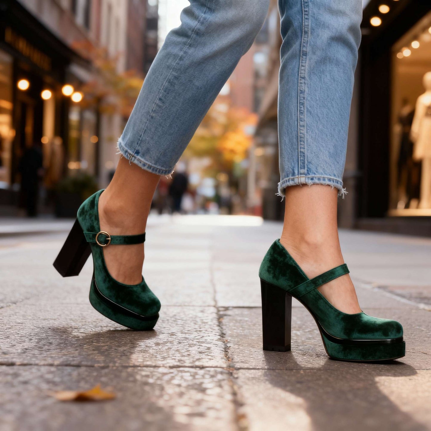 Chaussures Femme avec Talon Bloc Confortable Lucyle