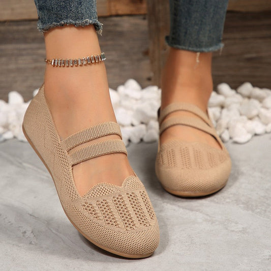 Chaussures Plates Femme avec Design Respirant Lucyle