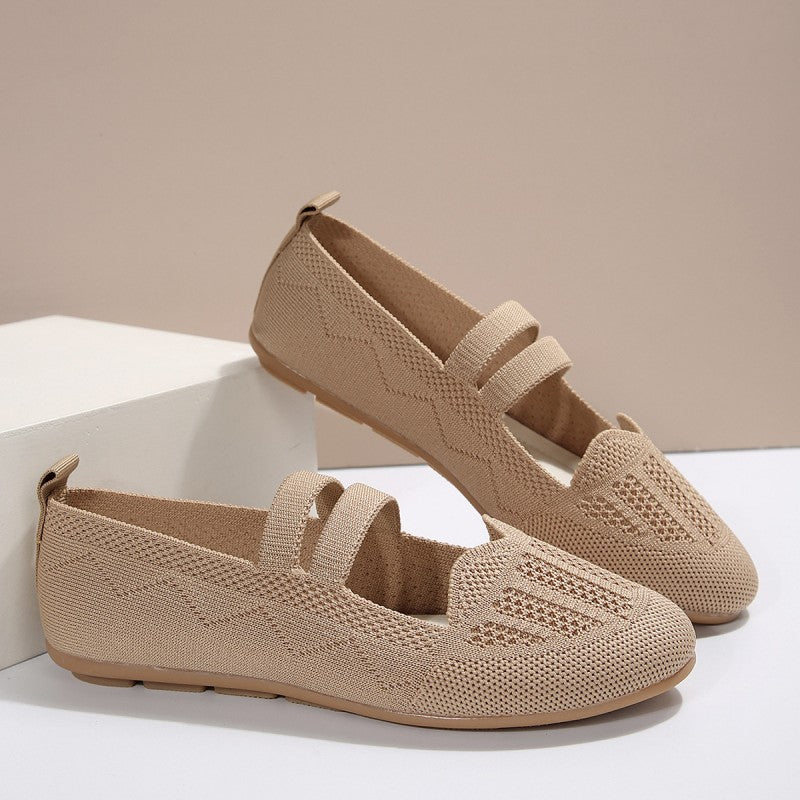 Chaussures Plates Femme avec Design Respirant Lucyle