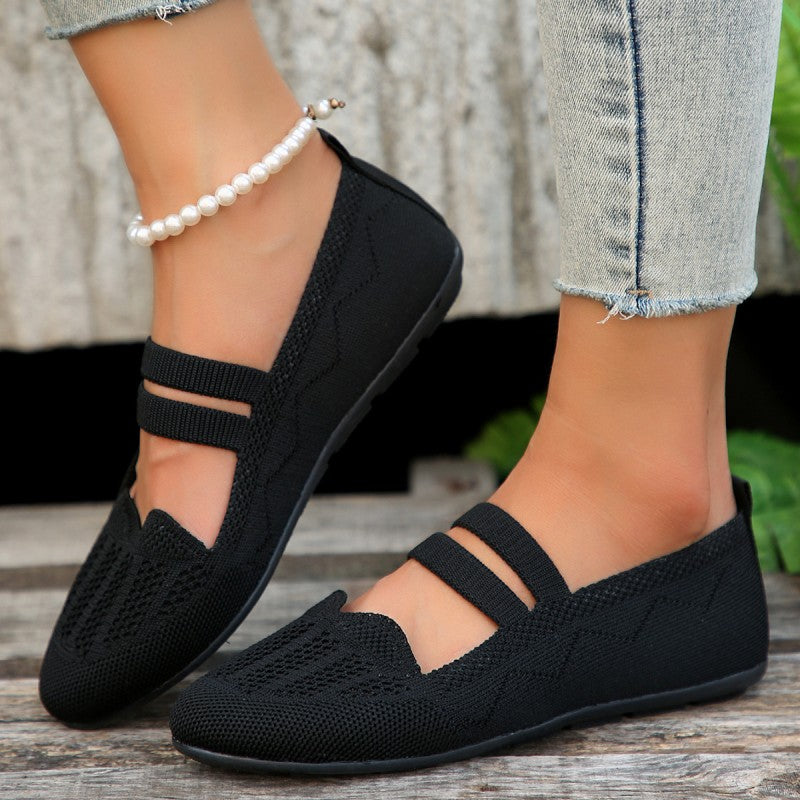 Chaussures Plates Femme avec Design Respirant Lucyle