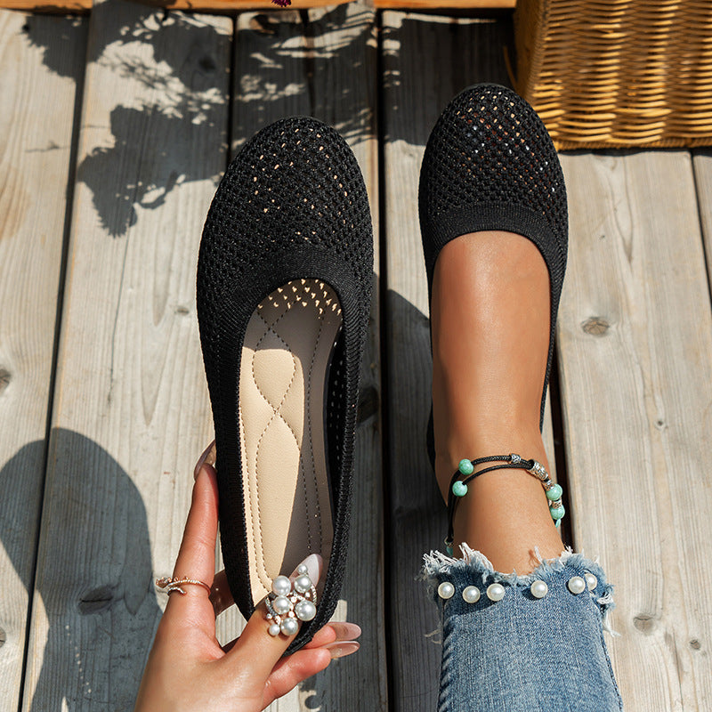 Chaussures Plates Femme avec Mesh Respirant Lucyle