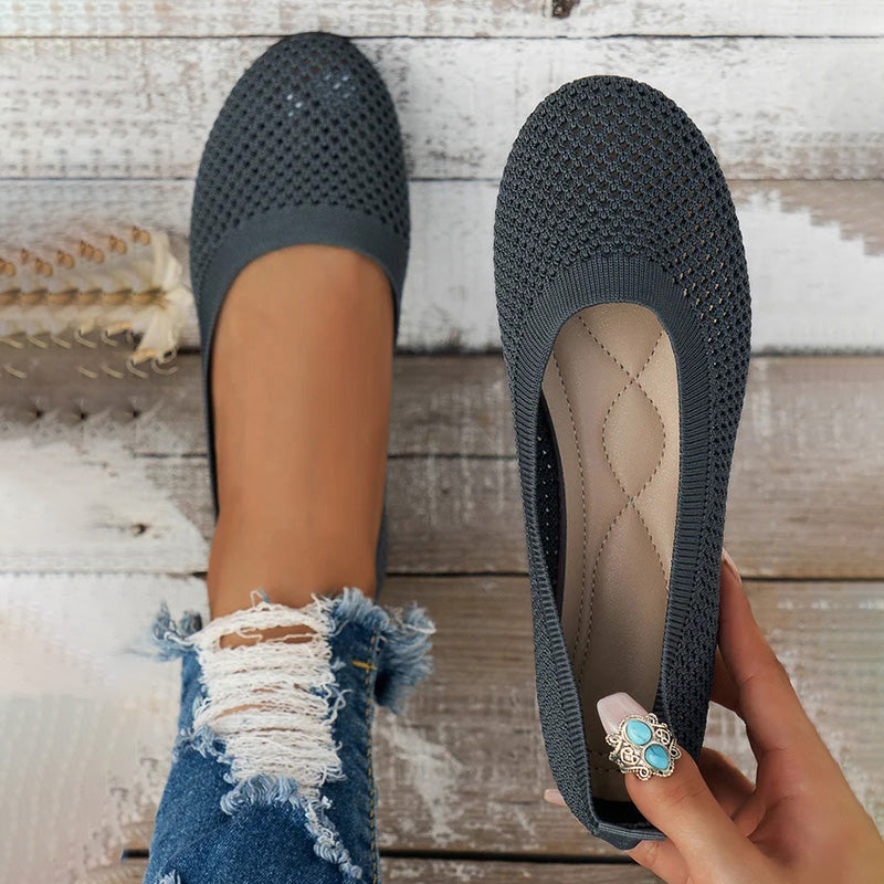 Chaussures Plates Femme avec Mesh Respirant Lucyle