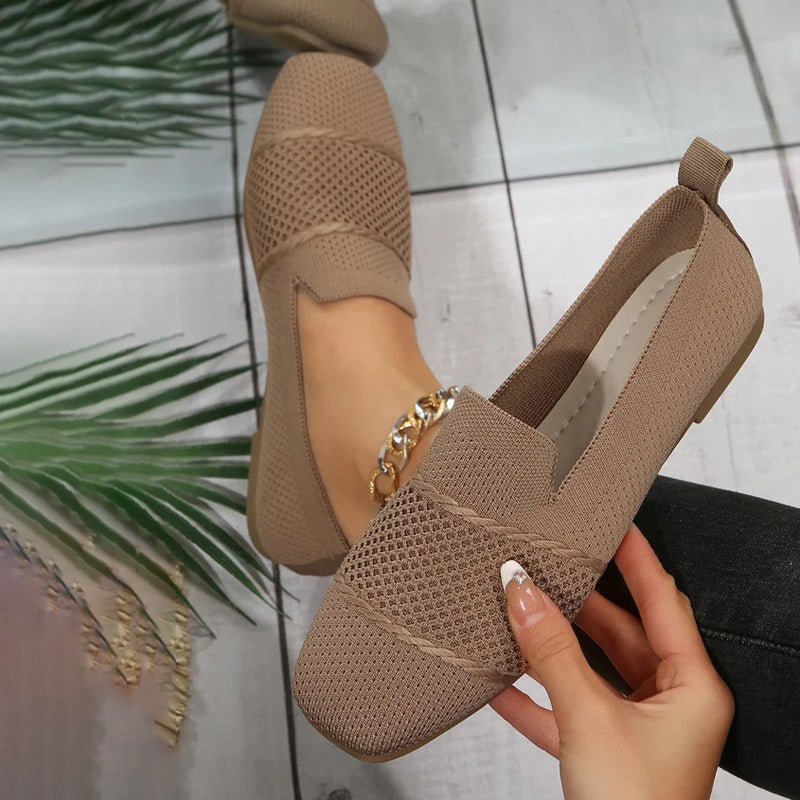 Chaussures Plates Femme avec Mesh Respirant Lucyle