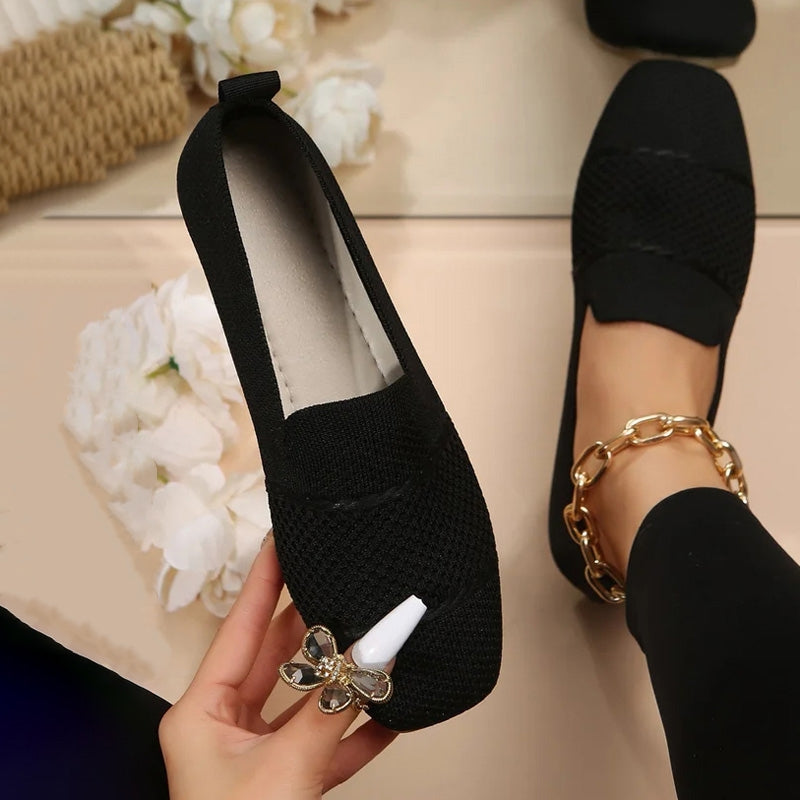 Chaussures Plates Femme avec Mesh Respirant Lucyle