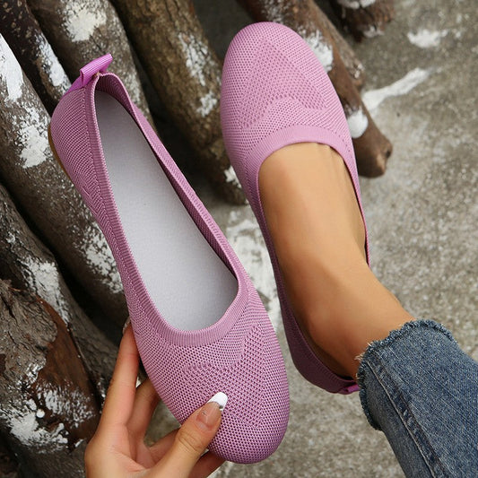 Chaussures Plates Femme en Mesh Respirant Lucyle