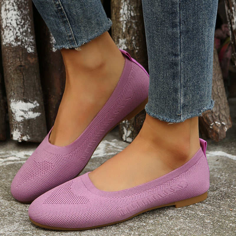 Chaussures Plates Femme en Mesh Respirant Lucyle