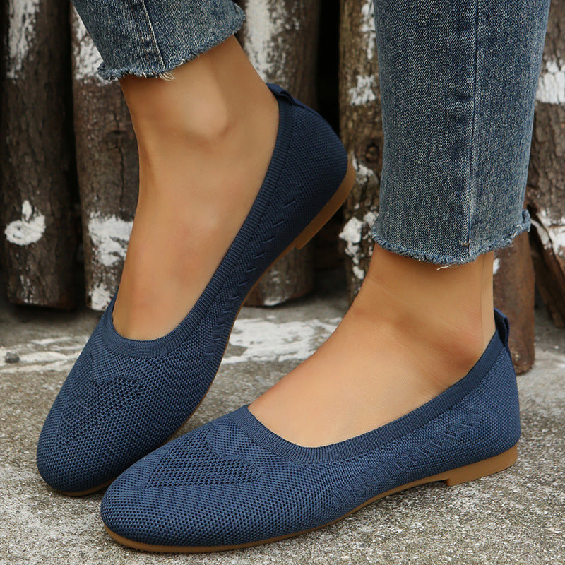 Chaussures Plates Femme en Mesh Respirant Lucyle