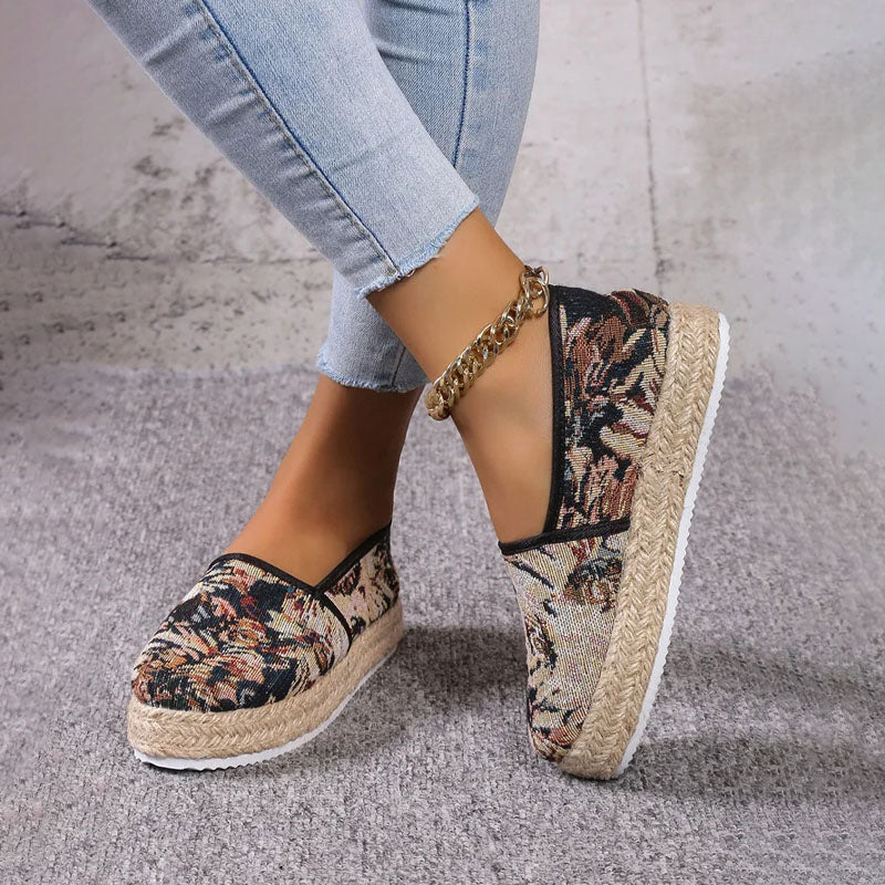 Chaussures à Enfiler Femme avec Semelle en Caoutchouc Lucyle